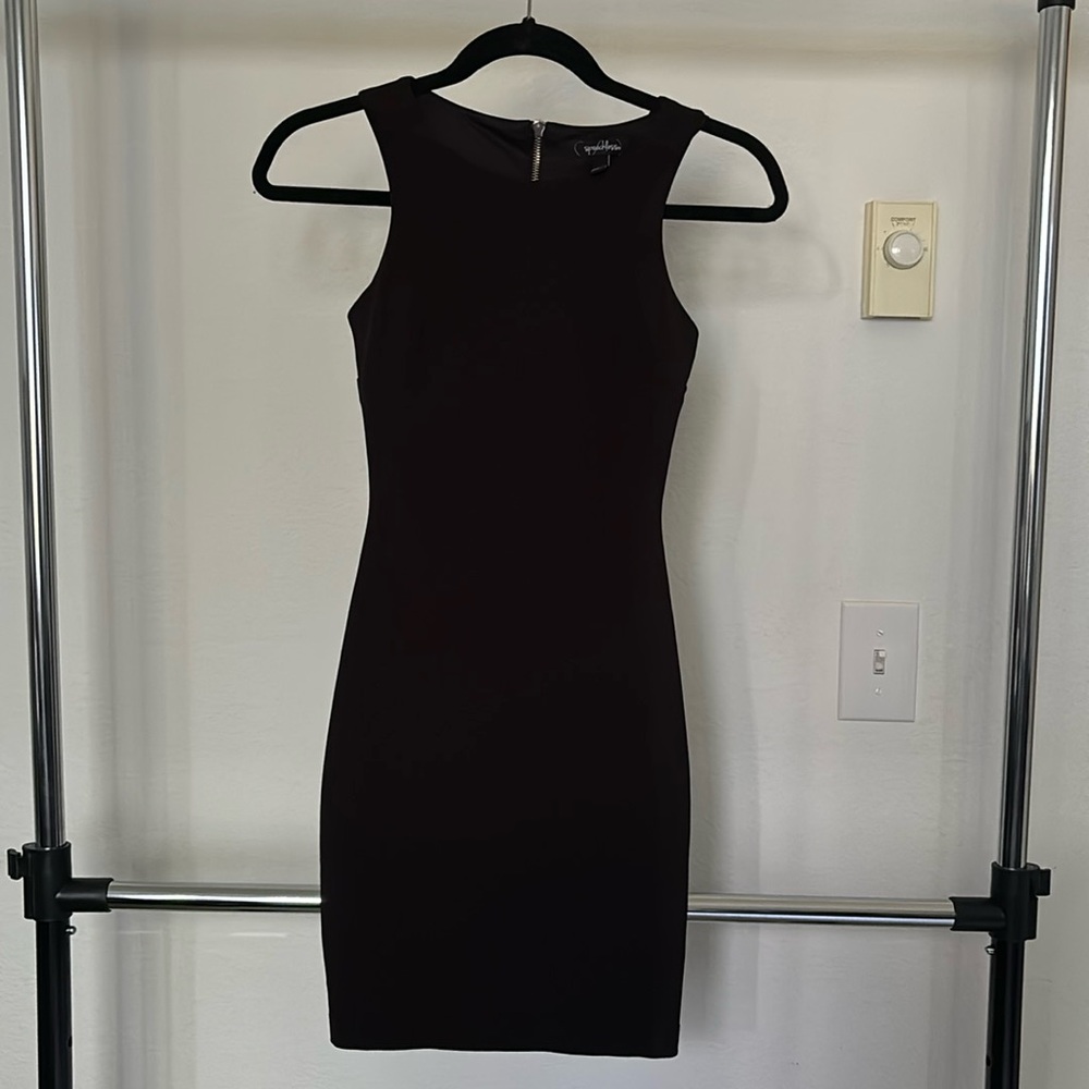 Chic Black Fitted Dress